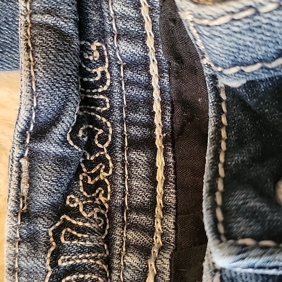 Miss Me Denim Jeans with Silver Embellishments - Picture 4 of 6